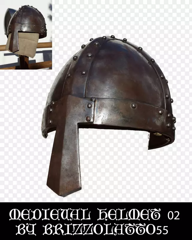中世纪头盔十字军骑士