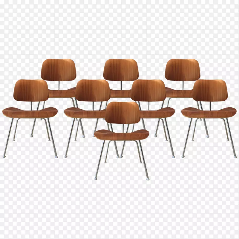 Eames躺椅、桌椅、家具、木椅、扶手椅