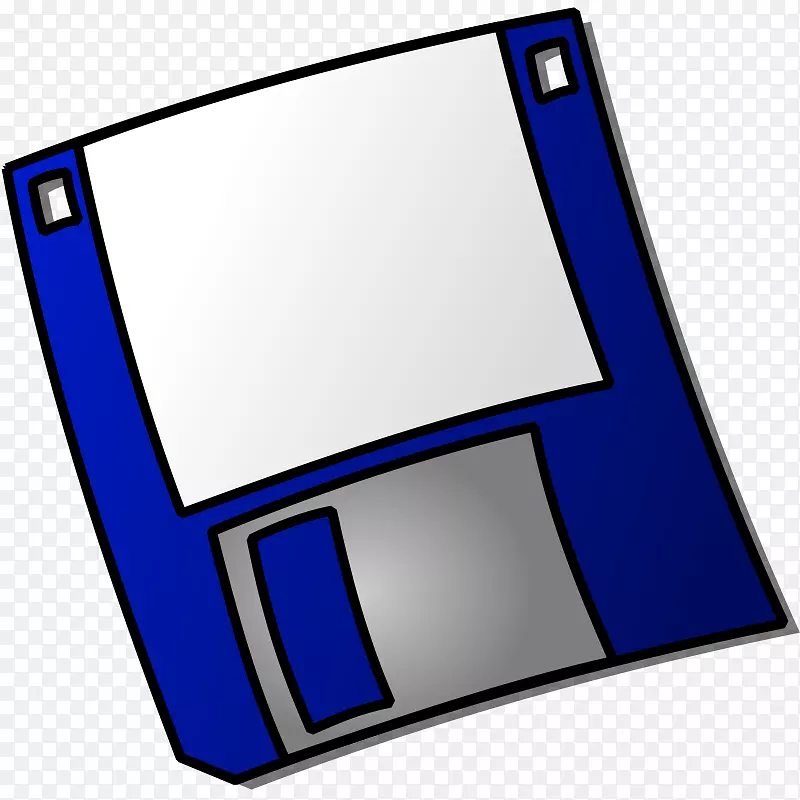 软盘存储计算机图标剪辑艺术保存标签剪贴器