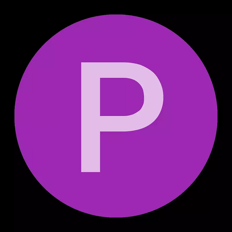 紫色标志紫色图形设计.版权