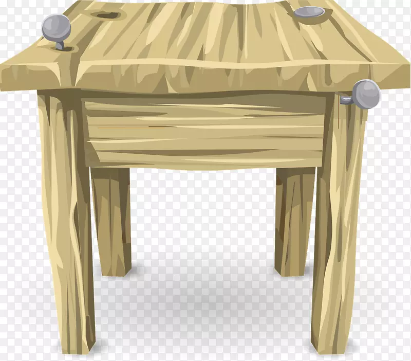 家具剪贴画桌