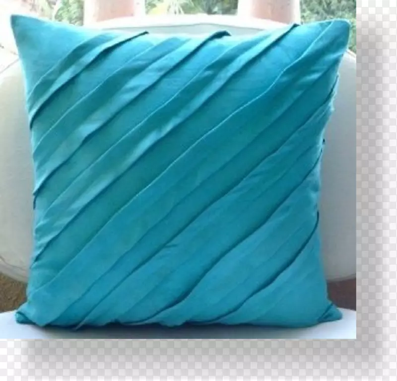 投掷枕头，沙发，绿松石垫-枕头
