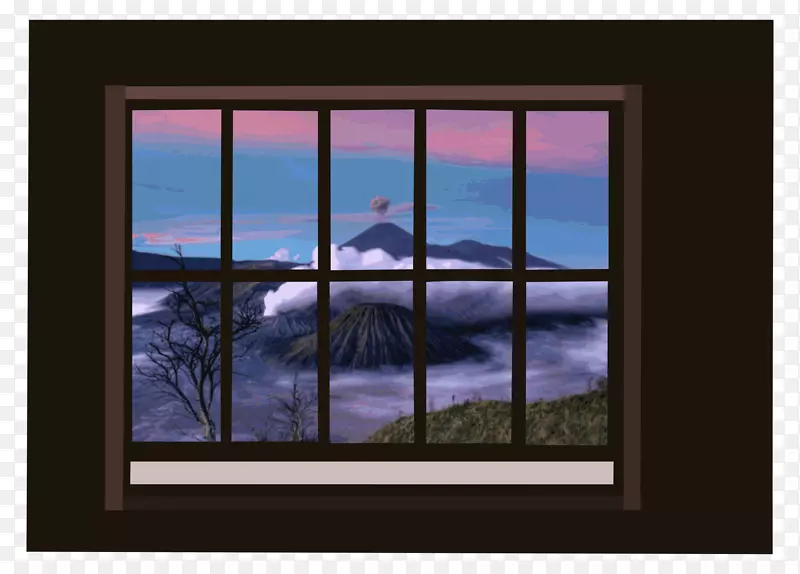 山景窗处理剪辑艺术窗