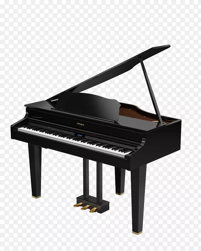 罗兰公司数码钢琴大钢琴动作-钢琴