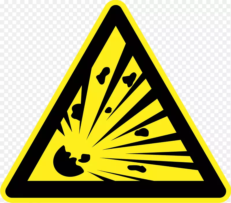 爆炸标志警告标志剪辑艺术.高压