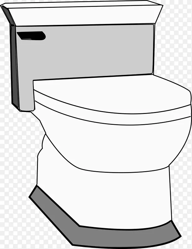 卫生间剪贴画-厕所