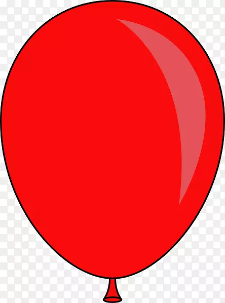 气球剪辑艺术-蓝色气球剪贴画