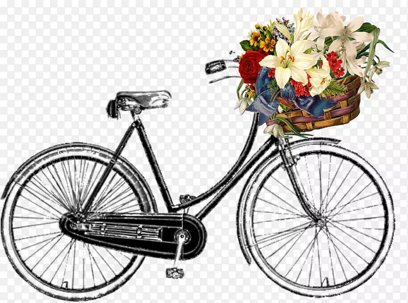 巡洋舰自行车老式服装自行车剪贴画自行车