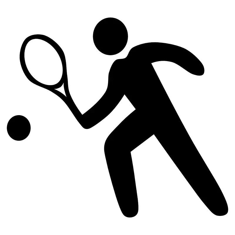 网球运动球夹艺术-羽毛球