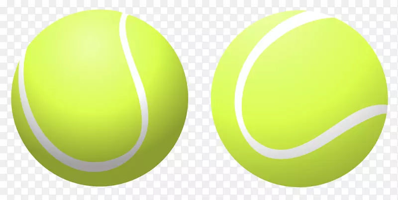 网球黄色绿色球体-网球
