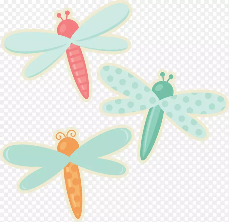 蜜蜂剪贴画-蜻蜓