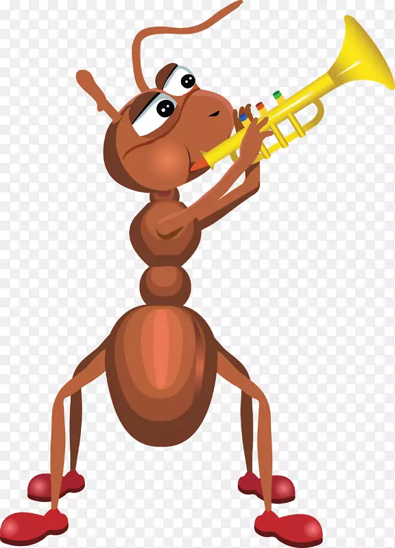昆虫闪光灯词汇蜜蜂学习-蚂蚁
