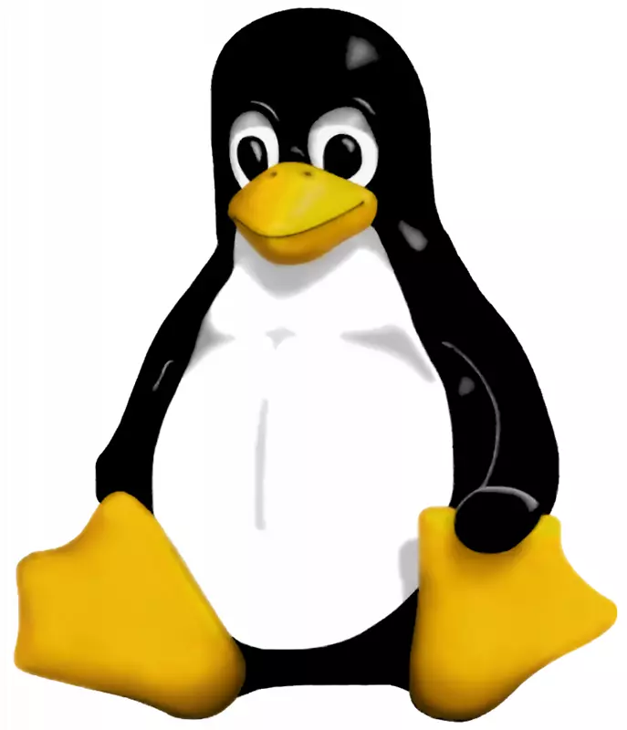 企鹅tux linux操作系统计算机软件-linux