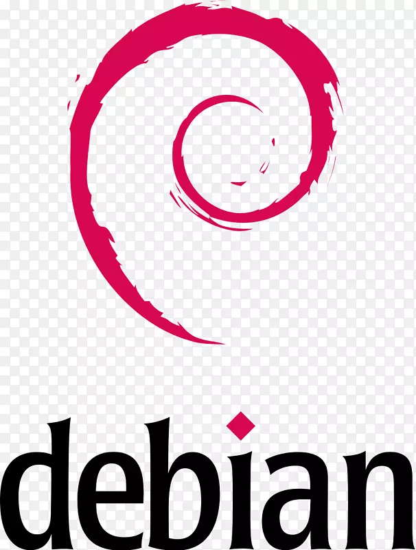 debian linux分发计算机软件徽标-linux