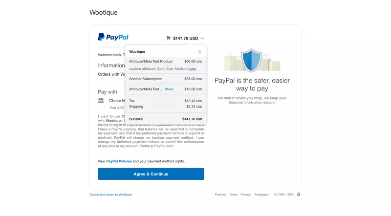 品牌标识字体-PayPal