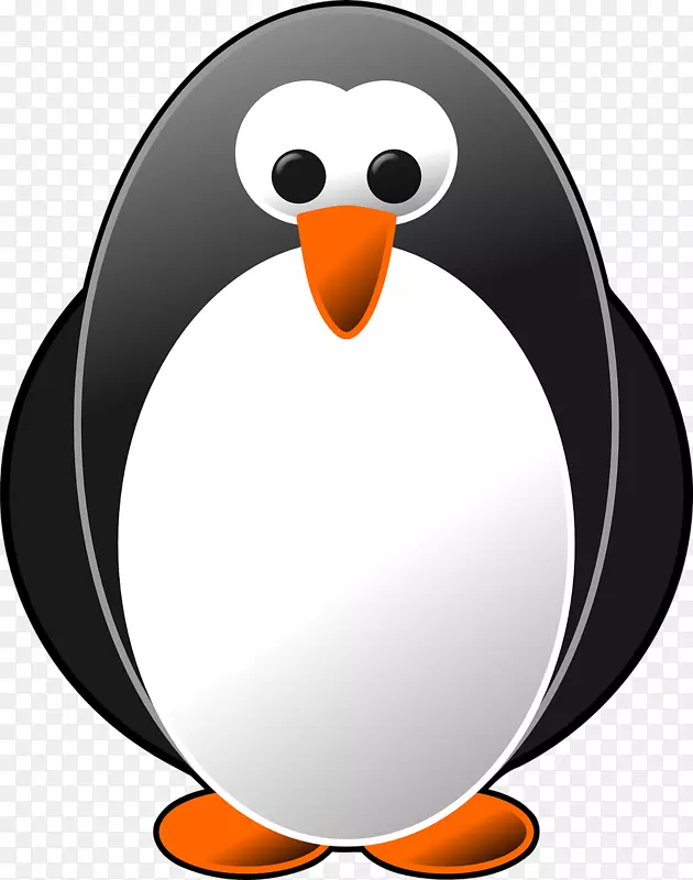 俱乐部企鹅表情笑脸剪贴画-linux