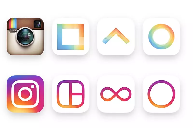徽标重塑社交媒体品牌-Instagram