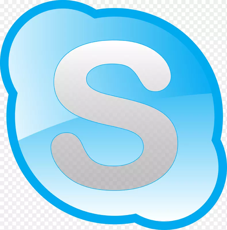 标志符号字体-skype