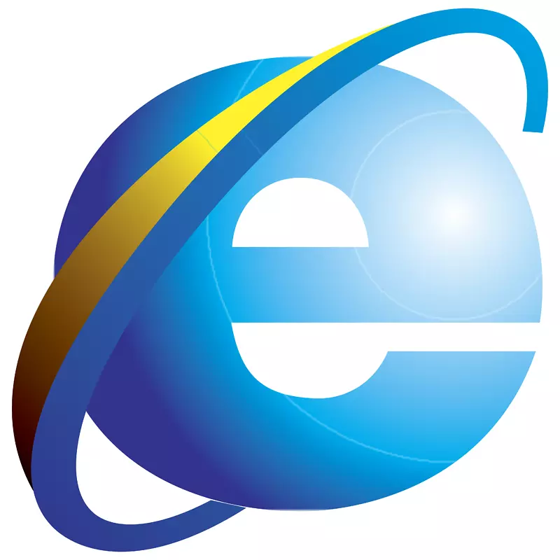 InternetExplorer 9封装PostScript徽标-internet Explorer