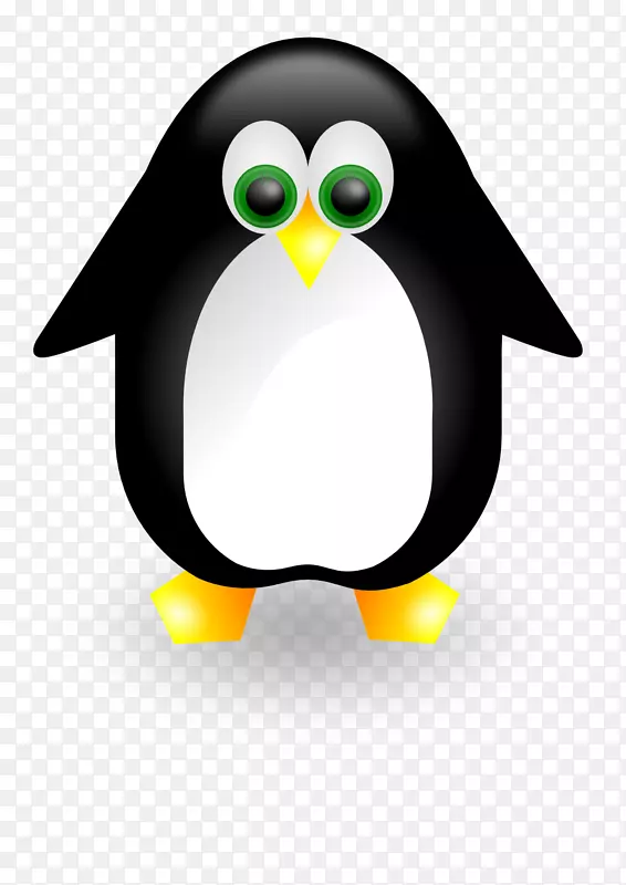 企鹅Linux tux剪贴画-linux