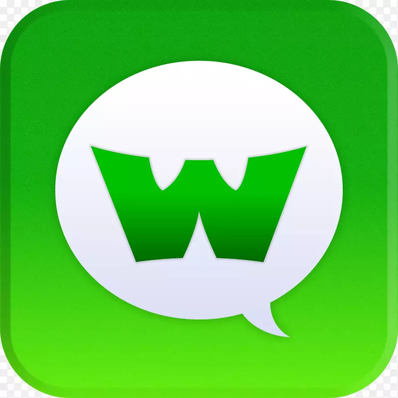 黄色绿色符号电脑图标剪贴画-WhatsApp