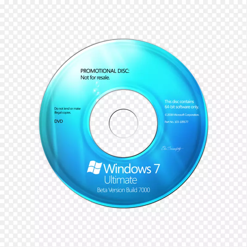 Windows 7光盘dvd桌面壁纸-cd/dvd