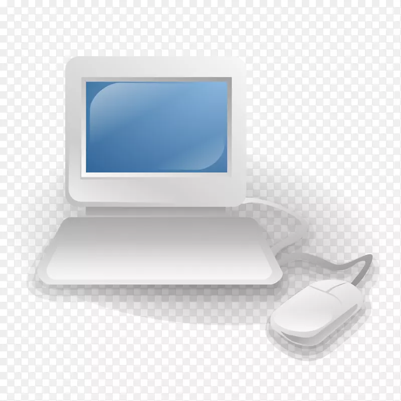 电脑键盘膝上型电脑图标剪贴画电脑台式电脑