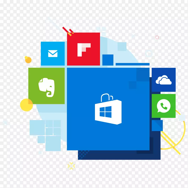 微软商店移动应用程序开发-windows标识