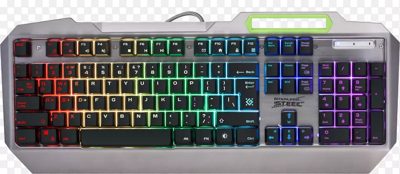 计算机键盘明斯克电脑鼠标klaviatura钢.键盘