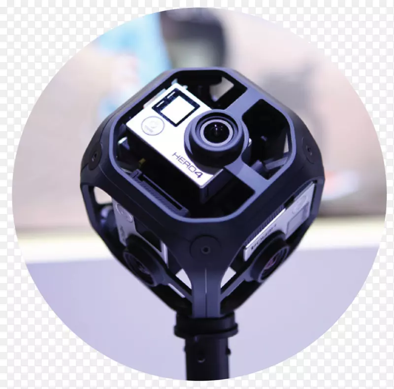 Oculus裂缝GoPro虚拟现实摄像机沉浸式视频-GoPro摄像机