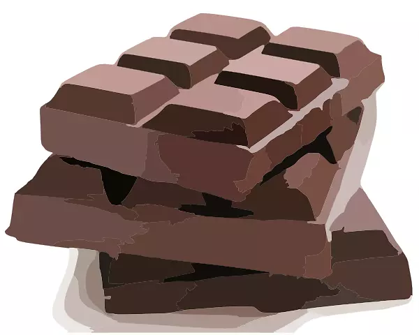 巧克力棒巧克力蛋糕巧克力牛奶纸杯蛋糕剪贴画巧克力糖果剪贴画