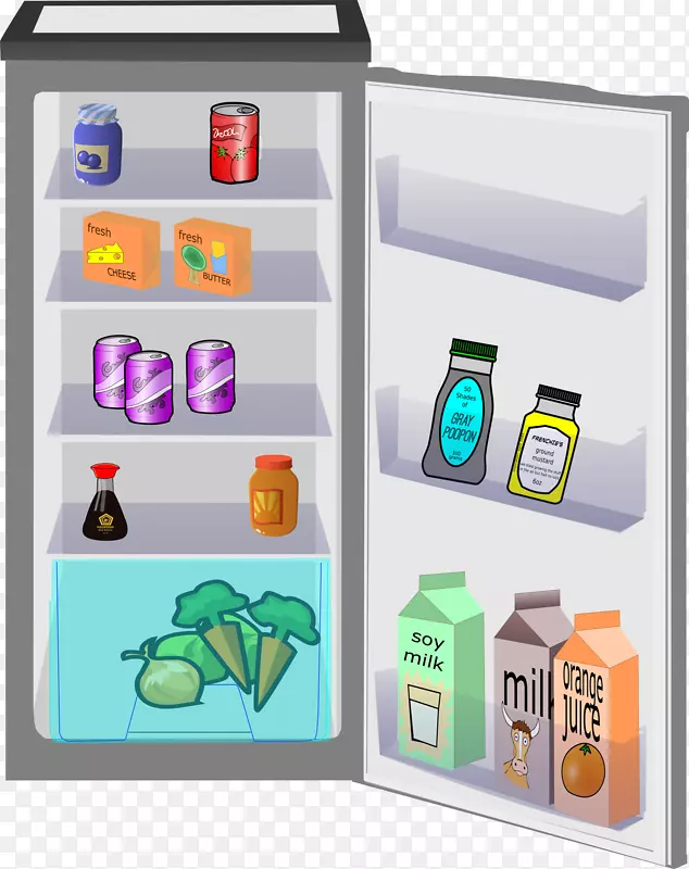冰箱夹艺术-冰箱