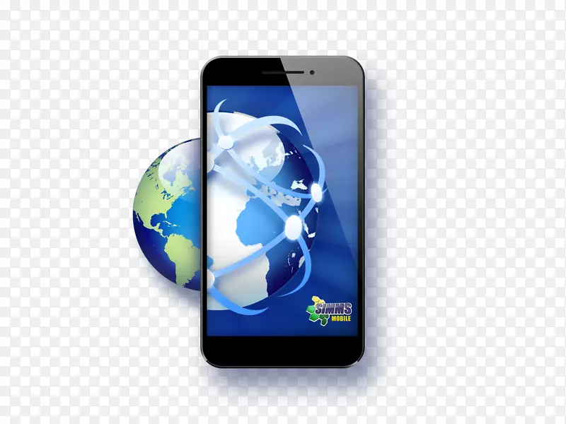 iPhone全球智能手机电脑图标-智能手机