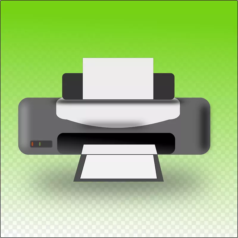 打印机喷墨打印激光打印外围剪贴画打印机