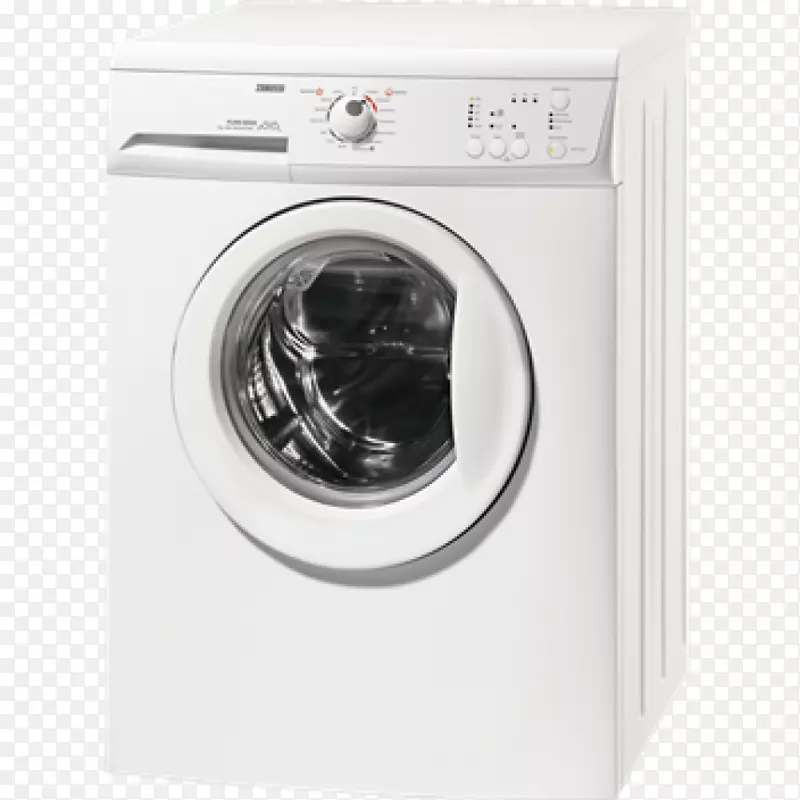 Zanussi洗衣机，组合式洗衣机，烘干机，家用电器，烘干机，洗衣机