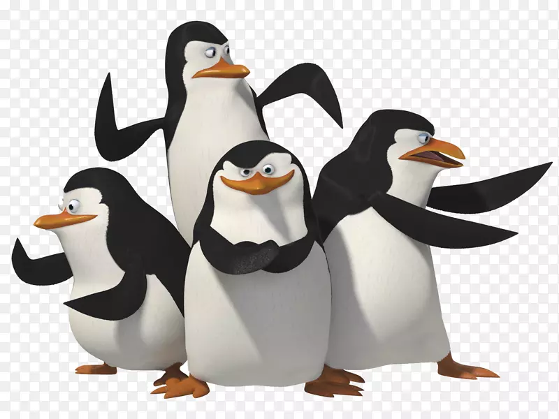 马达加斯加船长企鹅剪贴画-马达加斯加企鹅