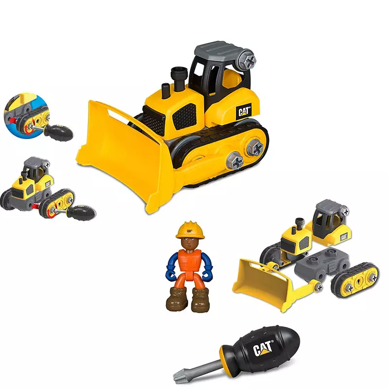 卡特彼勒公司重型机械玩具推土机