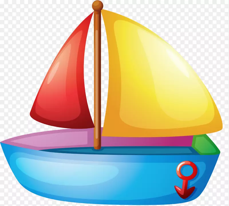帆船玩具夹艺术船