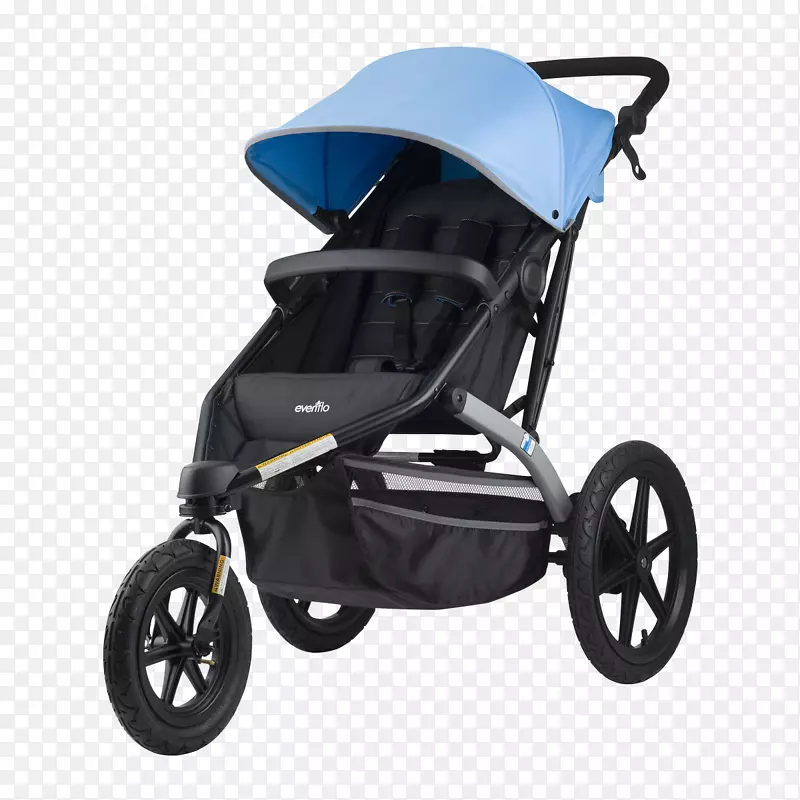 婴儿运输Evenflo婴儿慢跑婴儿和蹒跚学步的汽车座椅-婴儿车