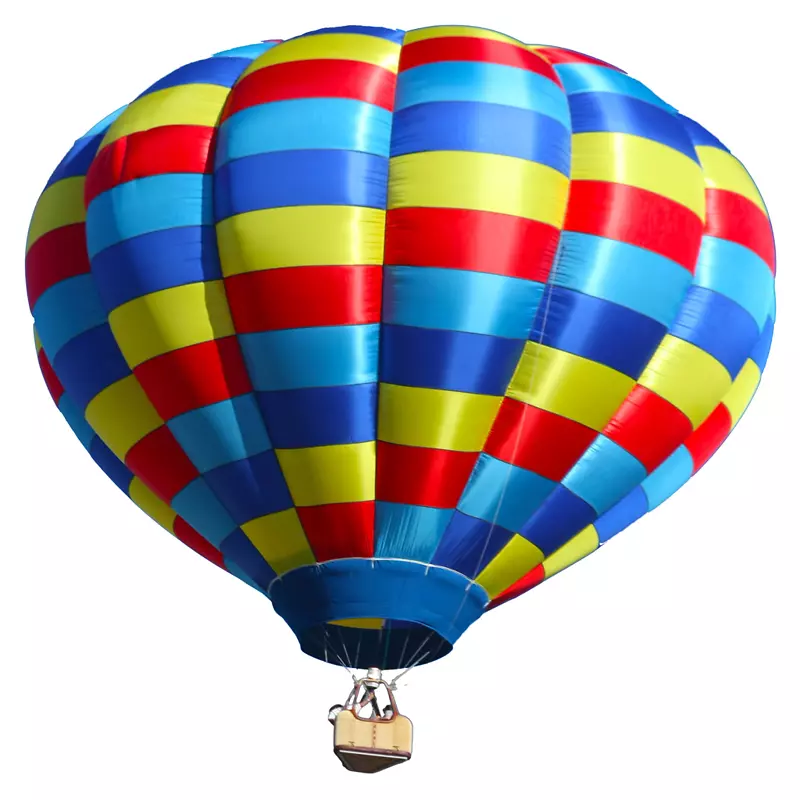 飞行热气球-气球
