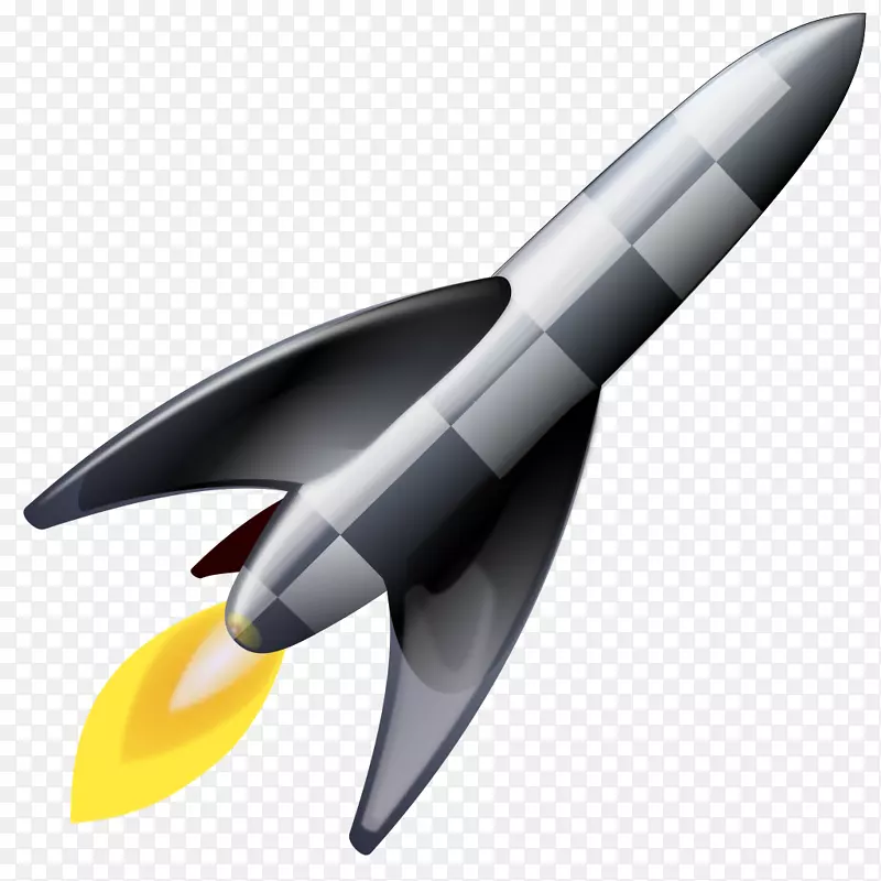 飞行火箭计算机图标标有火箭氧气项目-火箭
