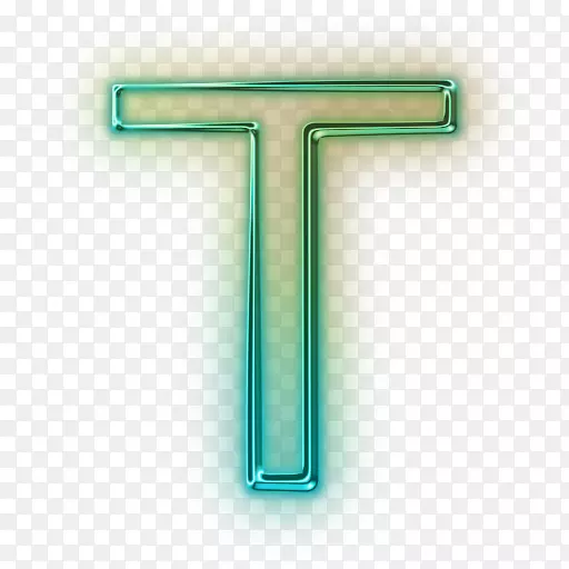 霓虹灯效果字母TPNG图片素材下载_图片编号634459-PNG素材网