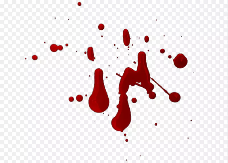 血痕分析剪贴画-血液