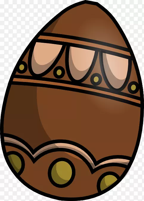 复活节彩蛋鸡夹艺术-牛皮蛋