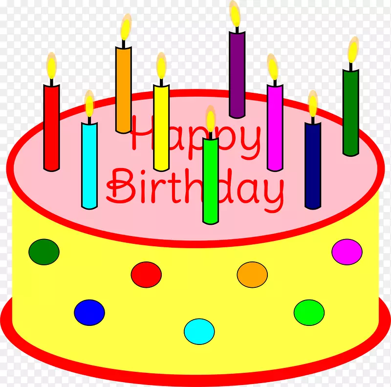 生日蛋糕蜡烛夹艺术-生日