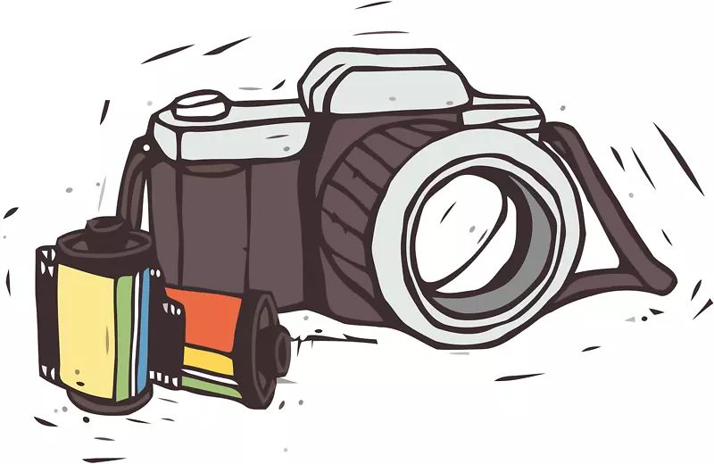 反射式照相机绘图摄影.照相机