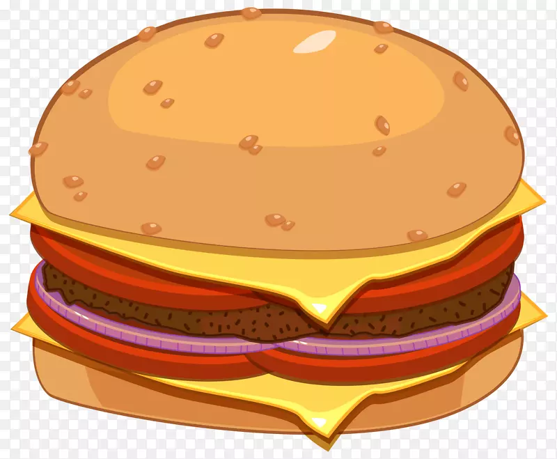 汉堡热狗牛排三明治快餐帕尼尼汉堡