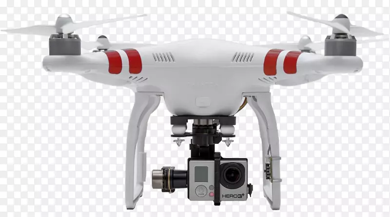 无人驾驶飞行器GoPro四面机摄像机幻影无人机