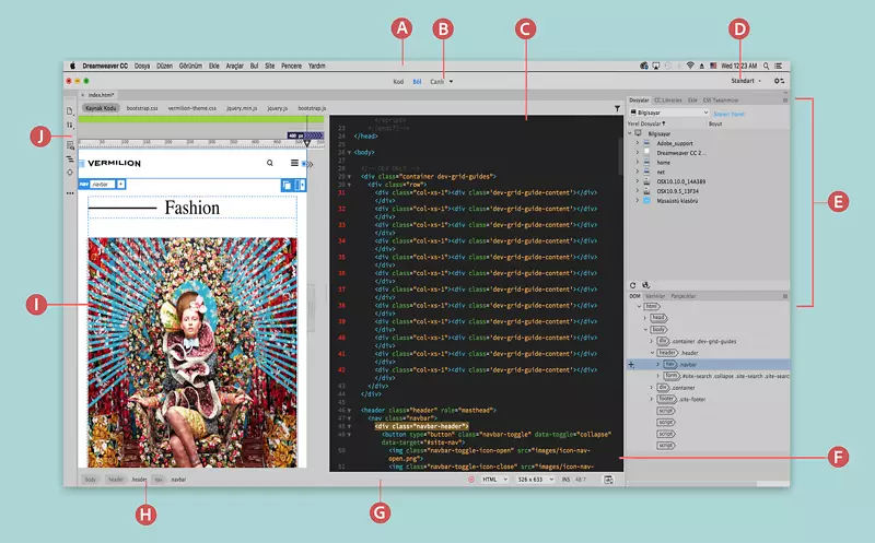 AdobeDreamweaver网站设计adobe创意云级联样式表html-Dreamweaver