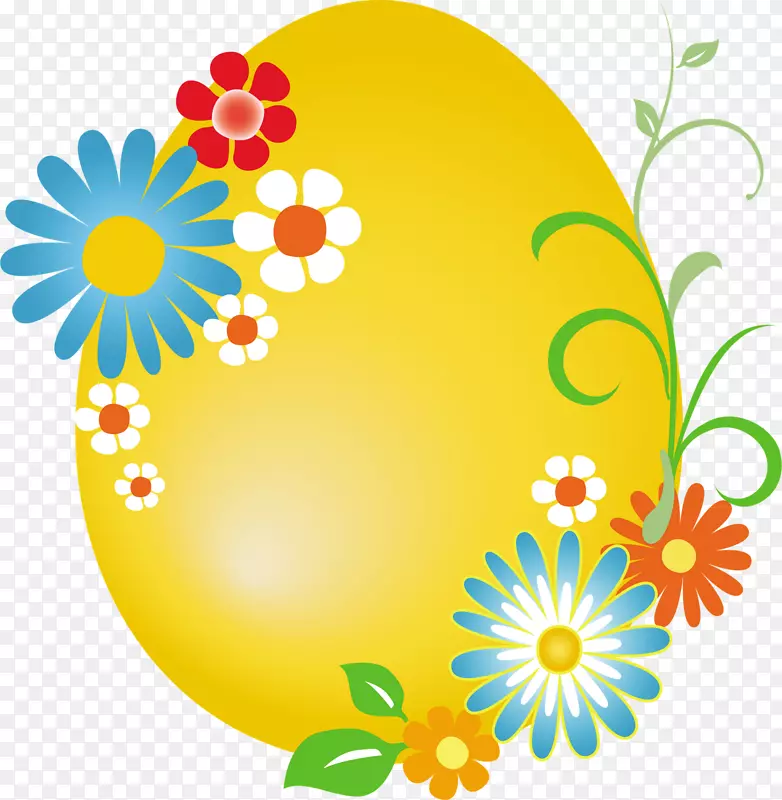 复活节兔子彩蛋复活节篮子剪贴画-复活节